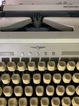 Adler Typewriter with Case