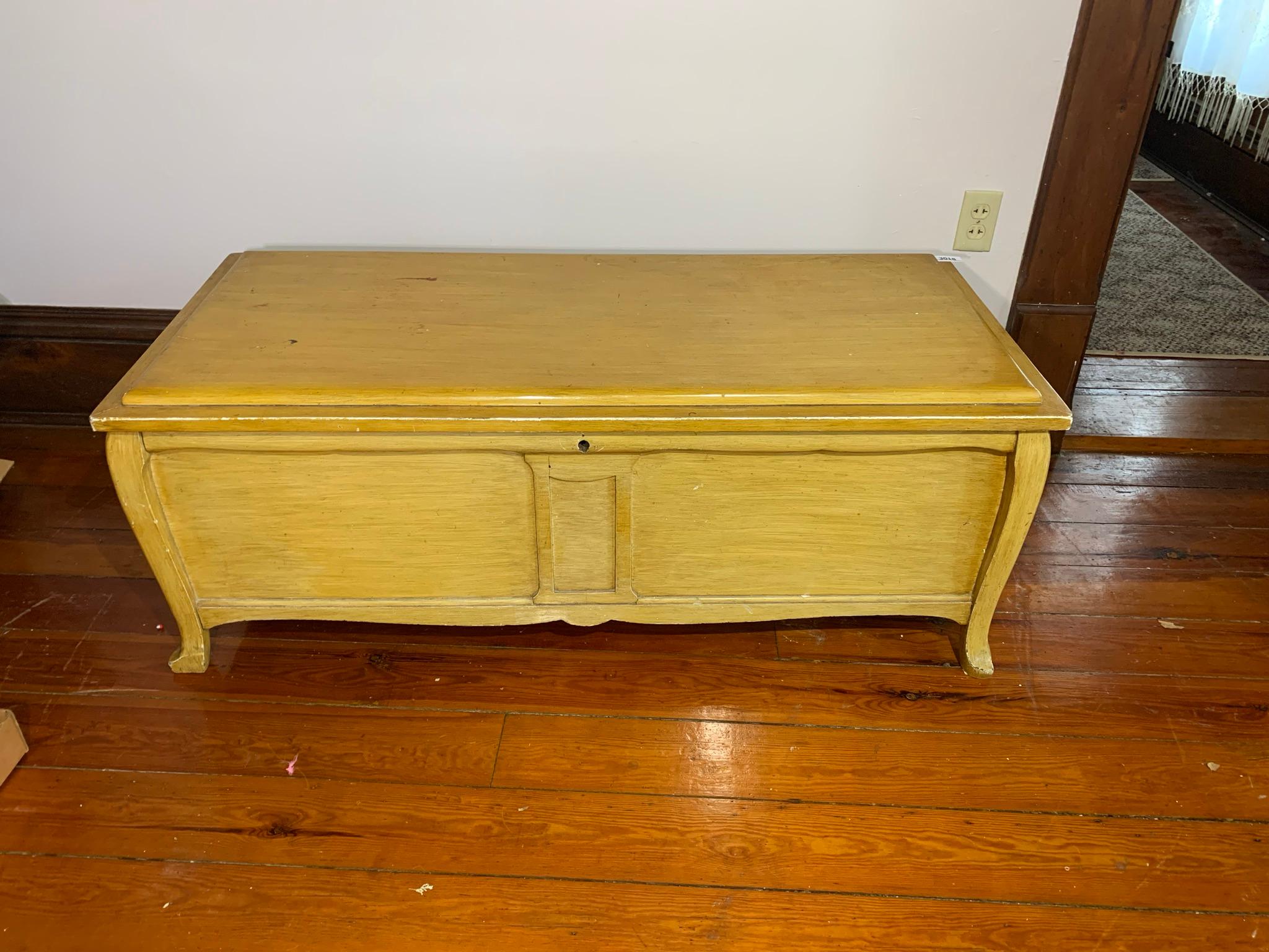 Vintage Cedar blanket Chest