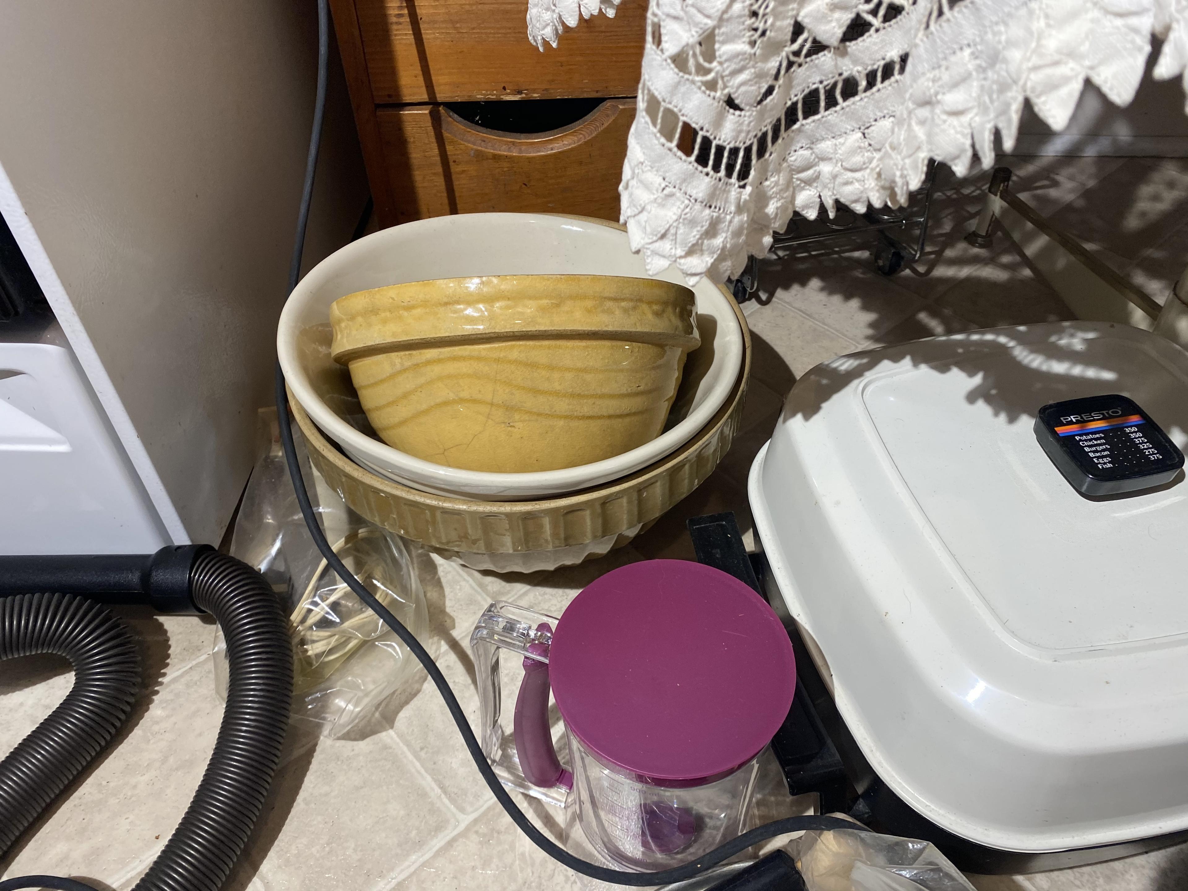 Mixing bowls, misc kitchen and more