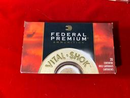 5 Boxes of Federal Premium Vital Shok 308 150 Grain Ballistic Tip Ammunition