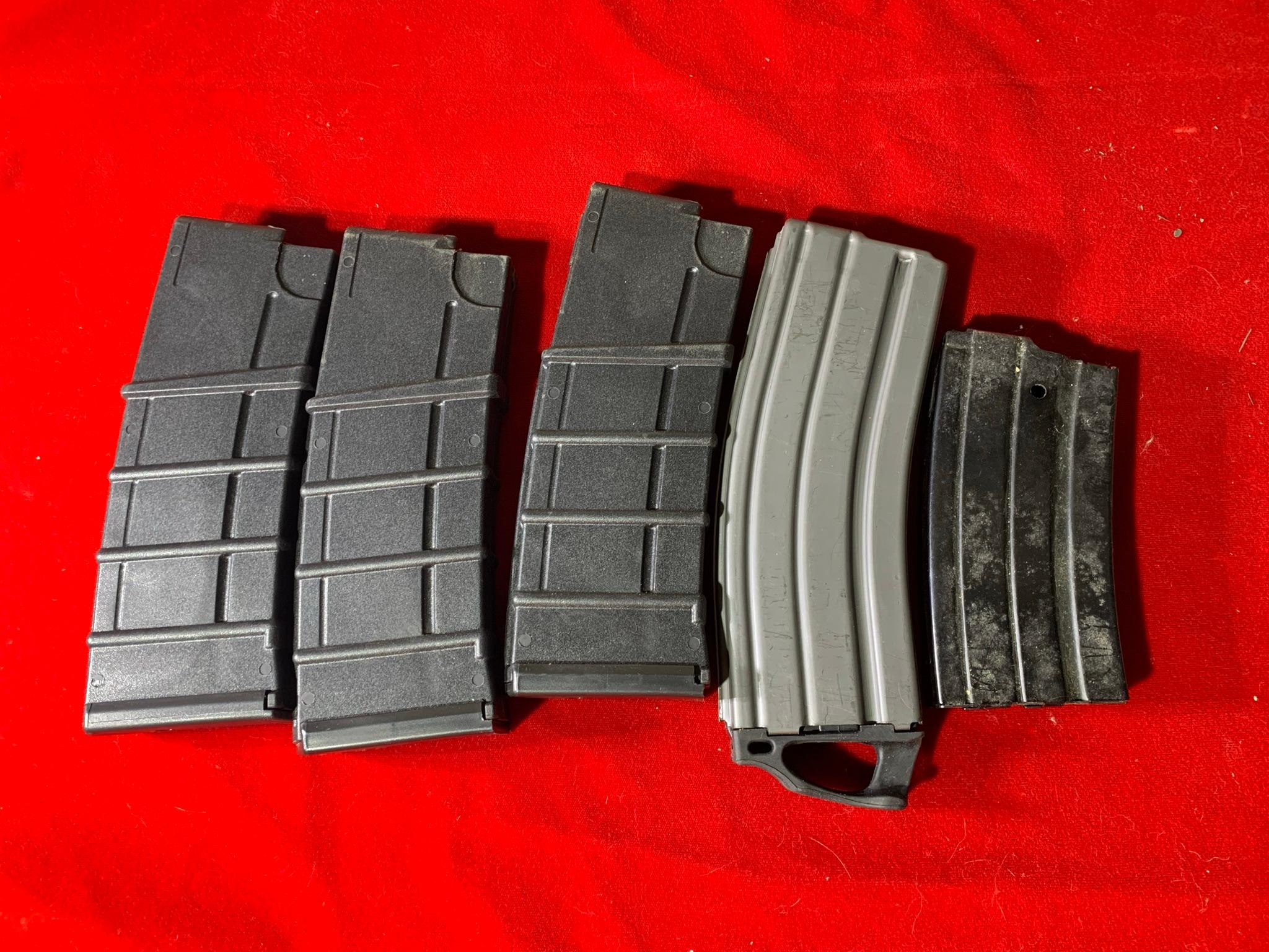 5 AR Magazines