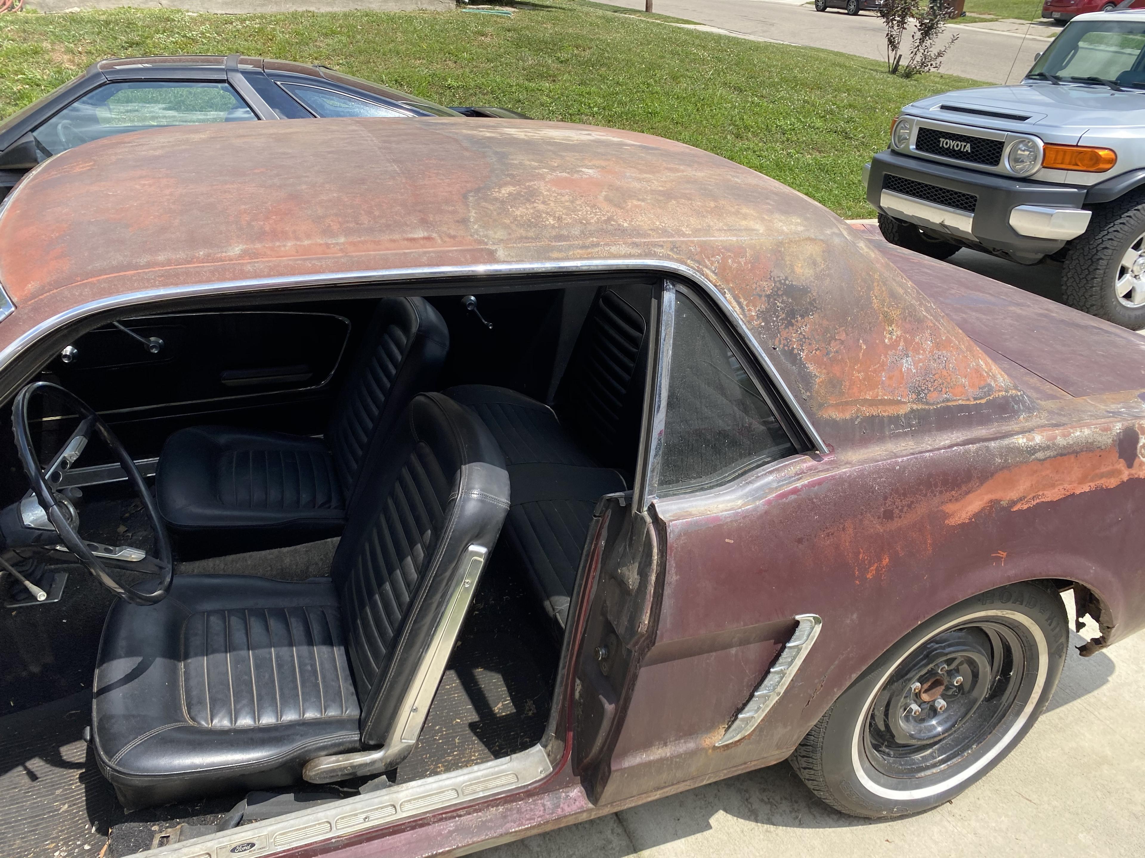 1965 Mustang K Code Coupe 289 Hi-Power Original Rally Pac