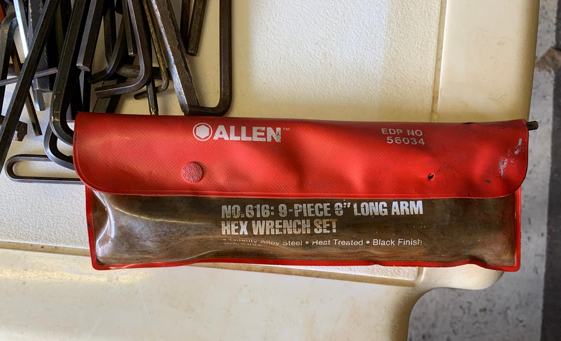 Group of Allen Wrenches including Blue Point