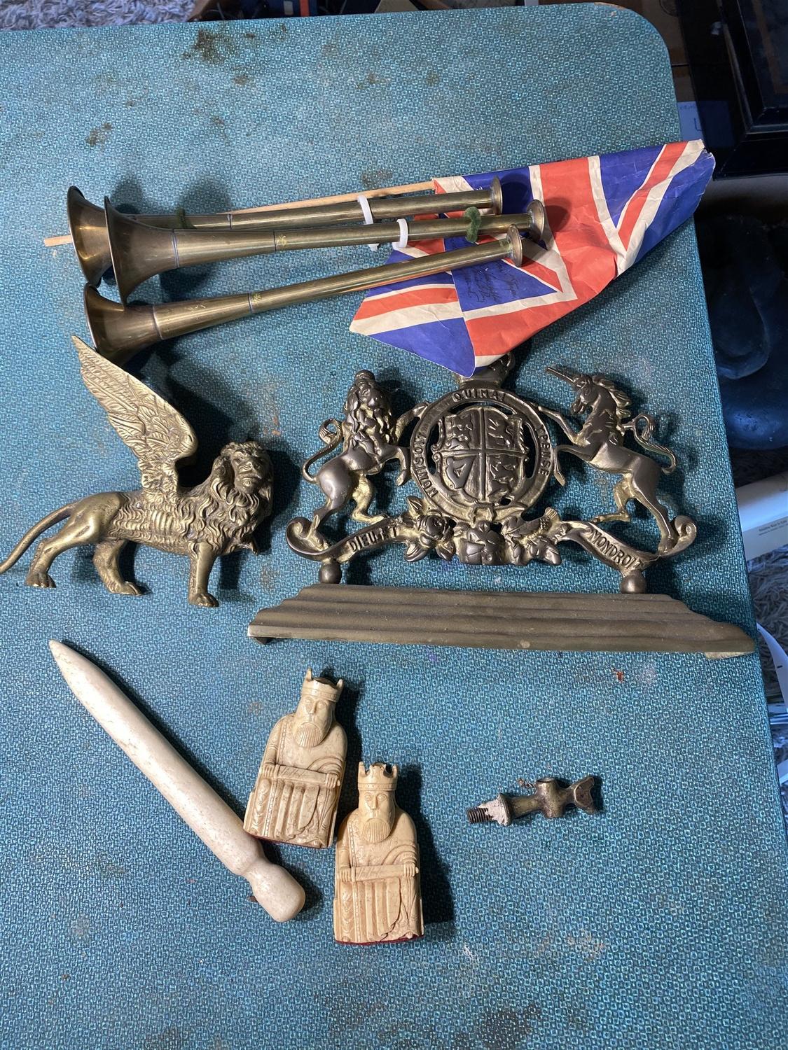 Group lot of Antique Items including English