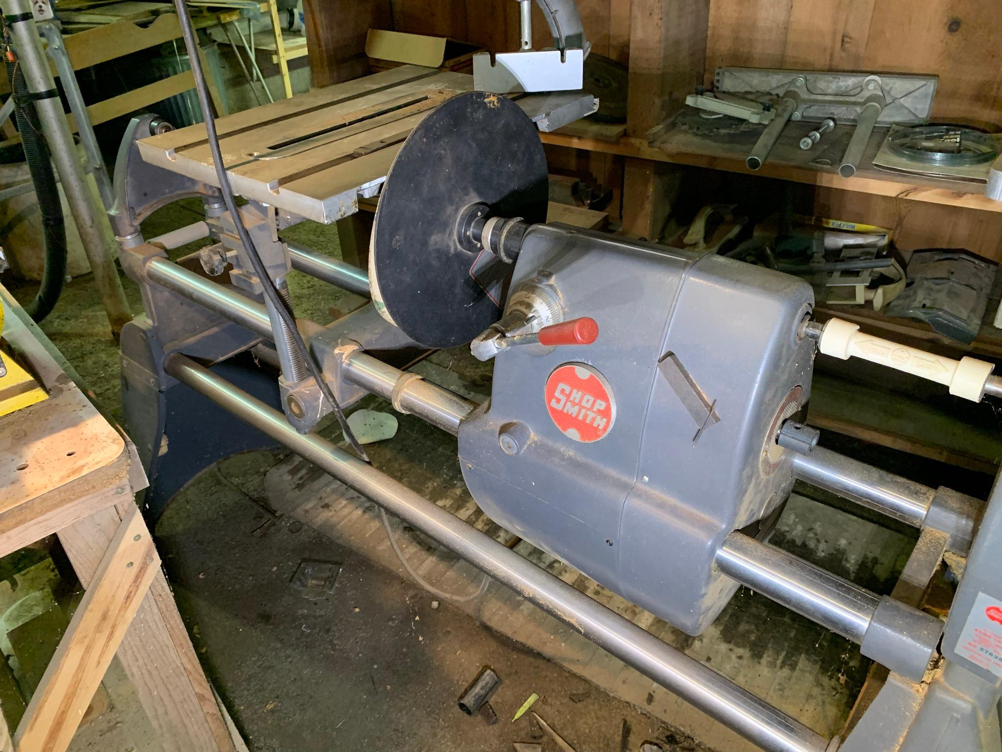 Shopsmith Mark 5 with Tons of Accessories - Bandsaw, Circular Saw.  See Photos