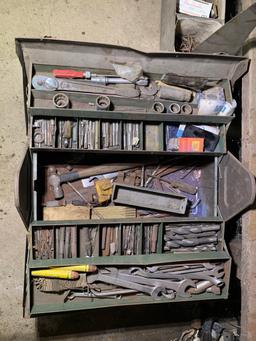 Clean out - Great Old Tool Chest - Shop Fan, Tool Boxes, Sprayers, Hardware & More.