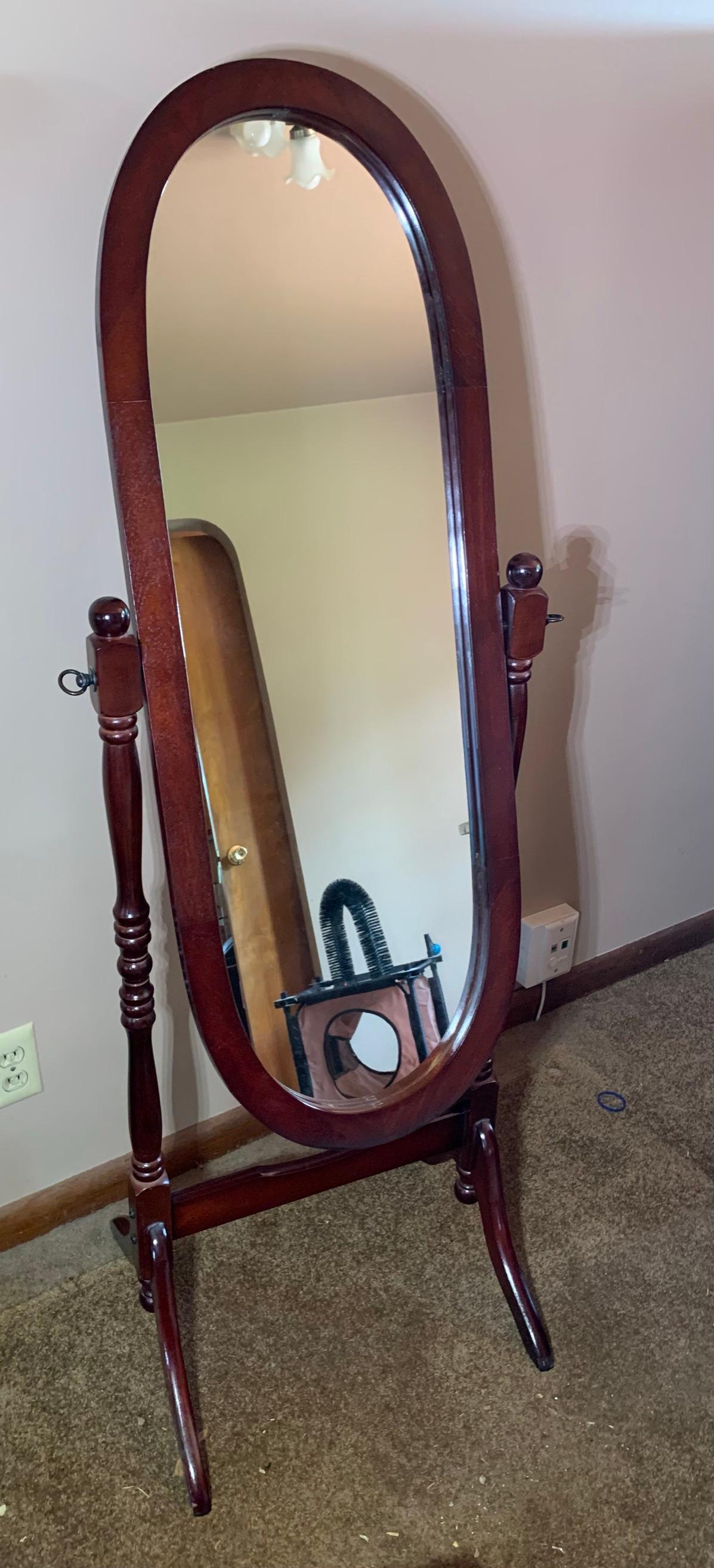 Dressing Mirror, Heat Lamp & More