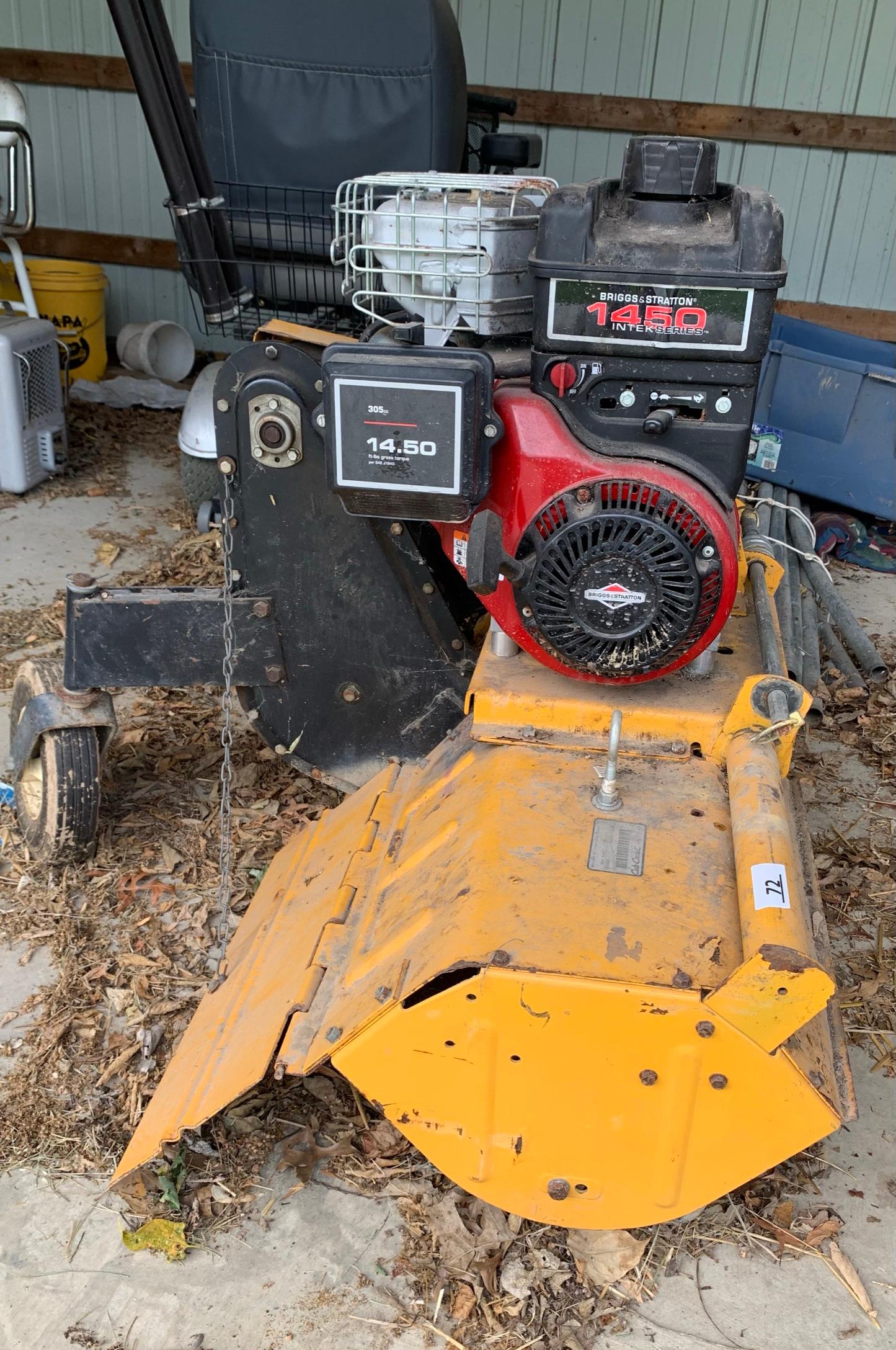 Cub Cadet Gas Powered Tiller Model 190400  Powered By Briggs & Stratton 1450