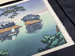 Antique Japanese Woodblock Print by Tsuchiya Koitsu