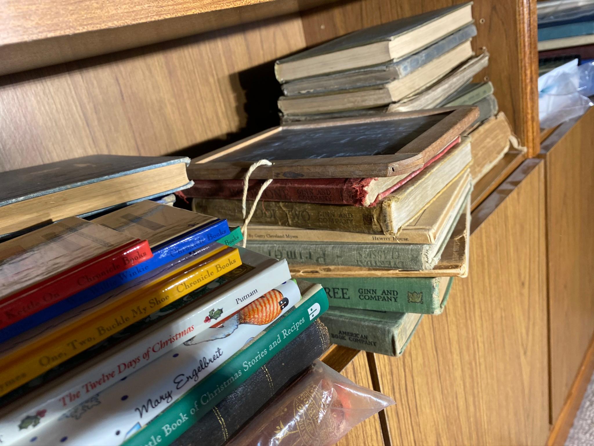 Large lot of older books and more