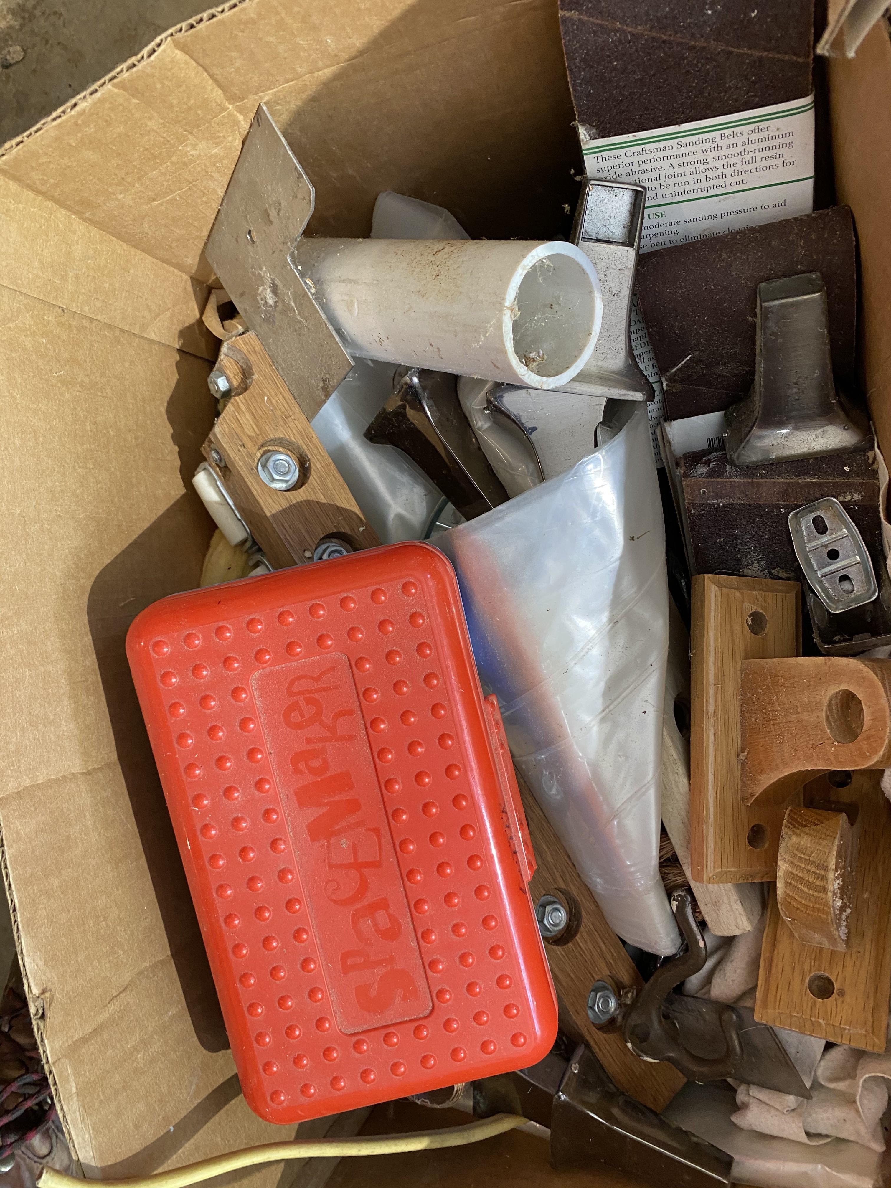 Group lot of assorted garage items