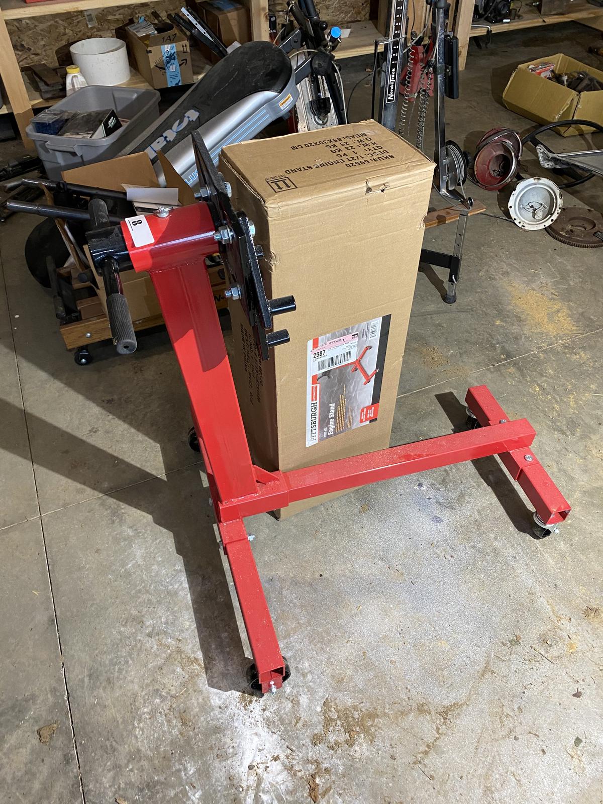 Pittsburgh Engine Stand with box