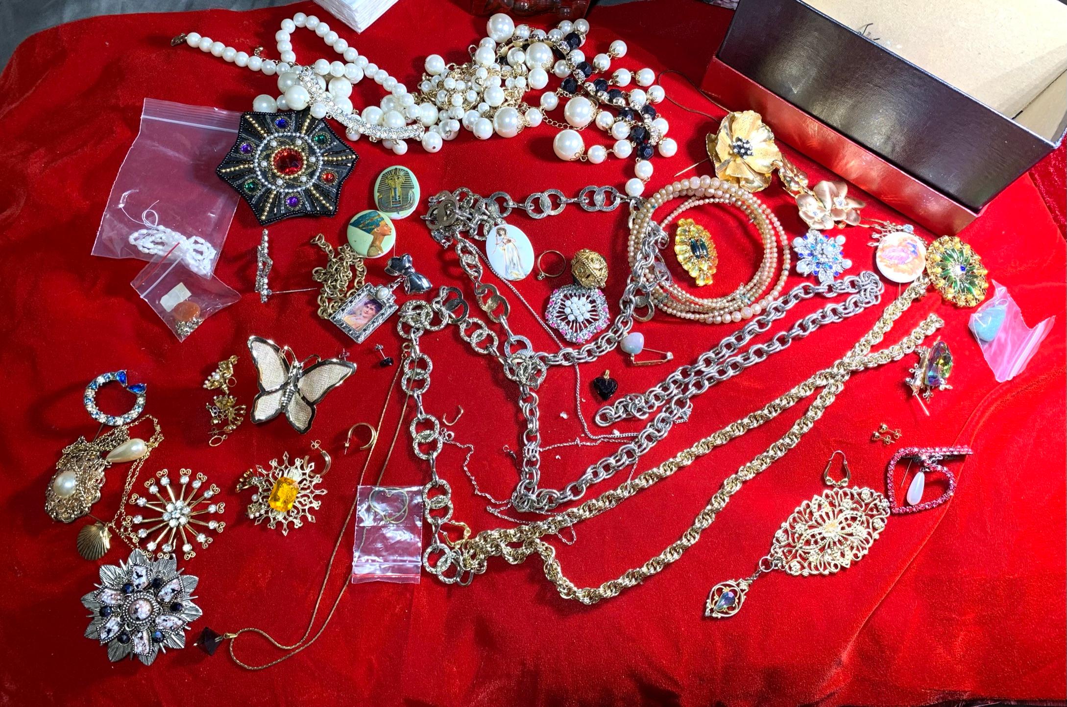Great Group of Costume Jewelry