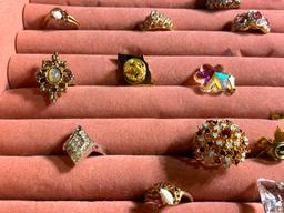 Great Group of Costume Jewelry Rings