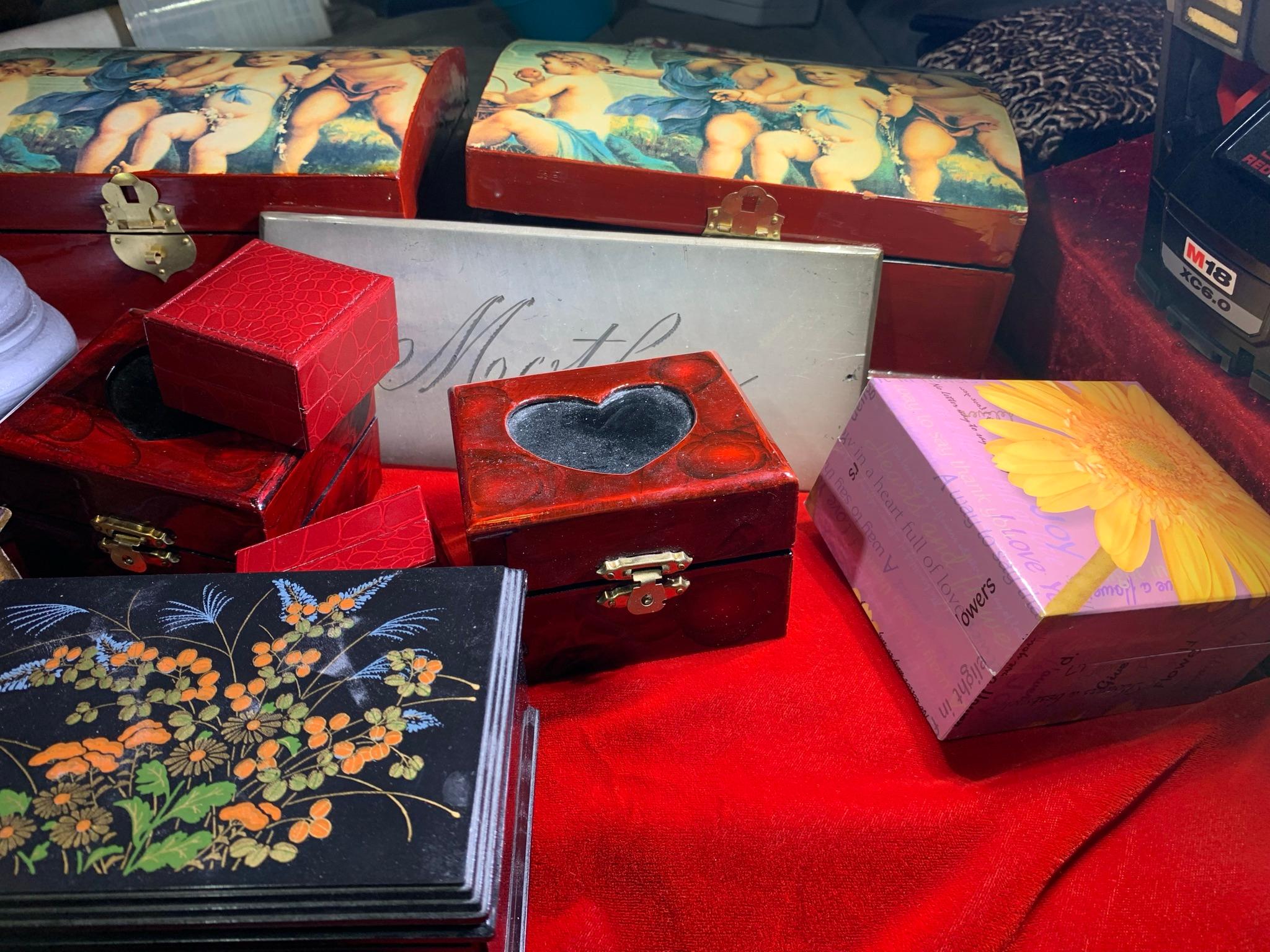 Group of Jewelry Boxes