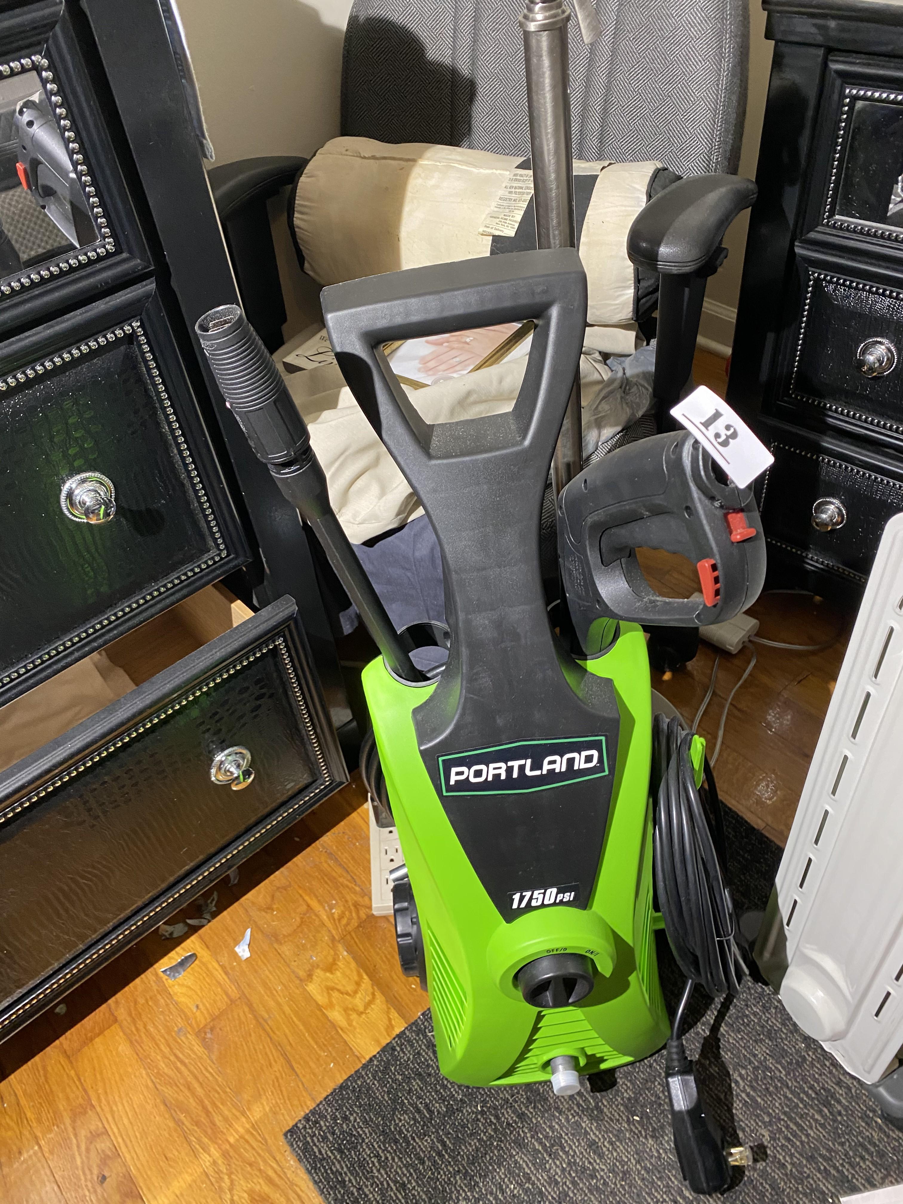 Pressure washer, lamp, chair, heater lot