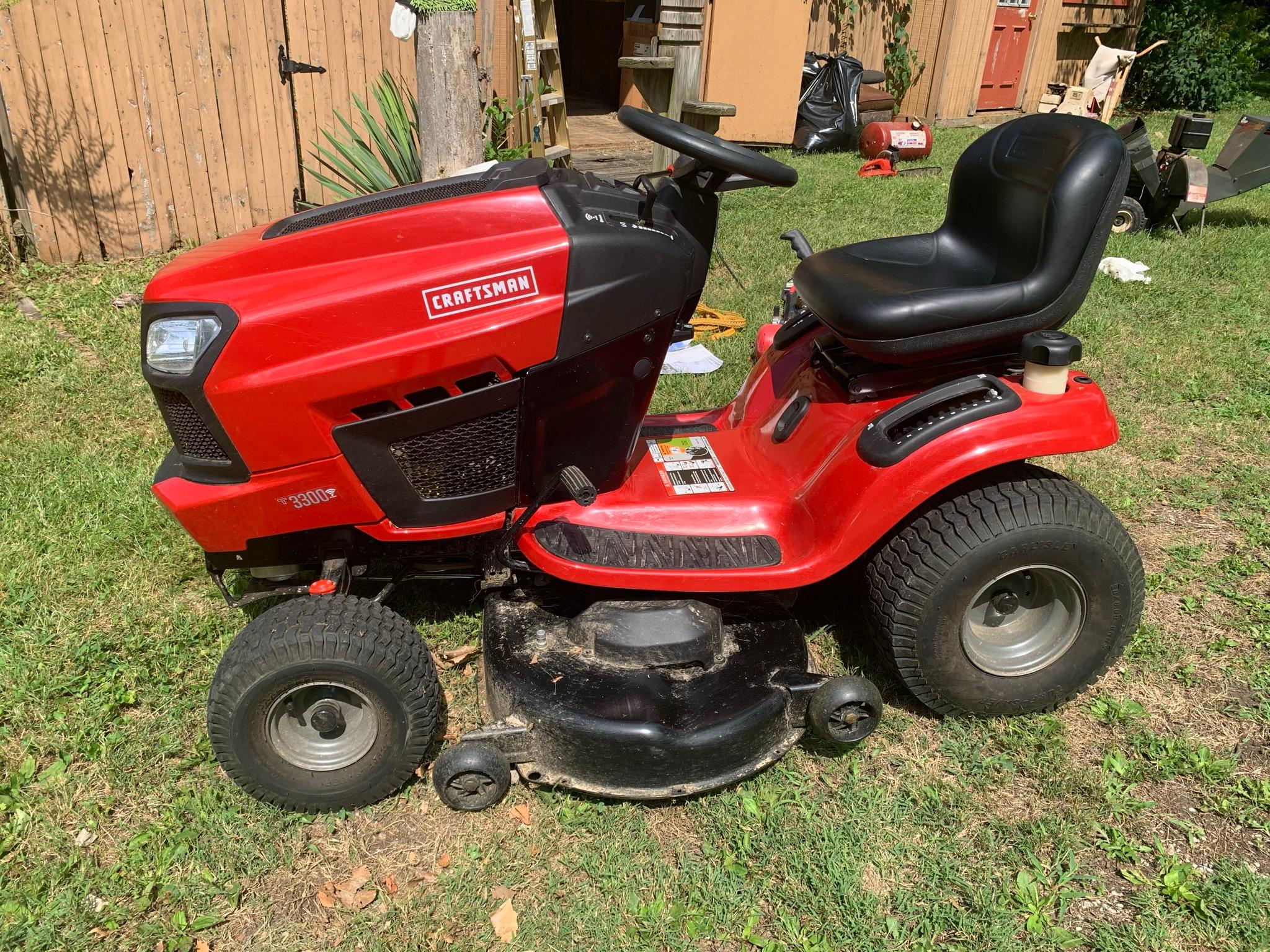 Craftsman 20.0 HP V-Twin  Electric Start 46 inch Mower Automatic Garden Tractor