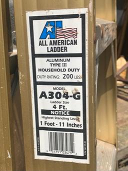 4 ft All American Aluminum Ladder