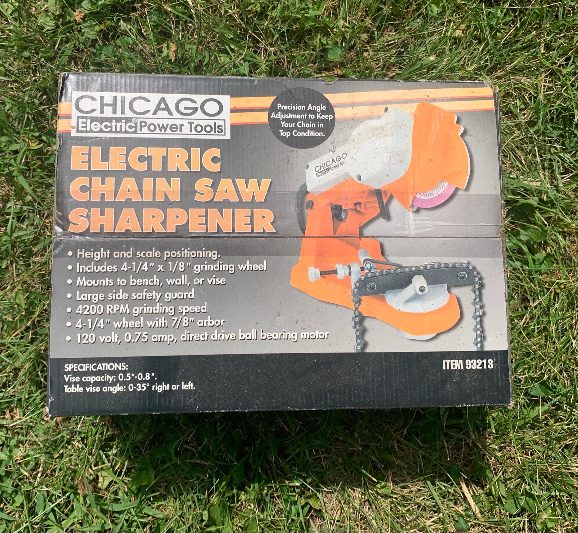 Chicago Electric Chainsaw Sharpener