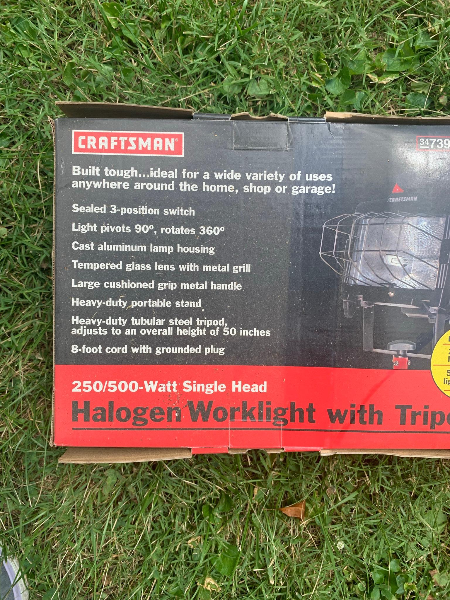 Craftsman Halogen Worklight