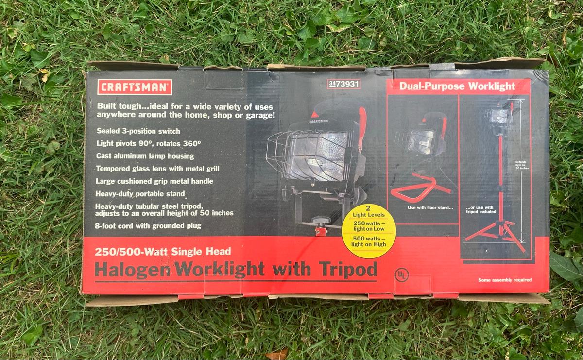 Craftsman Halogen Worklight