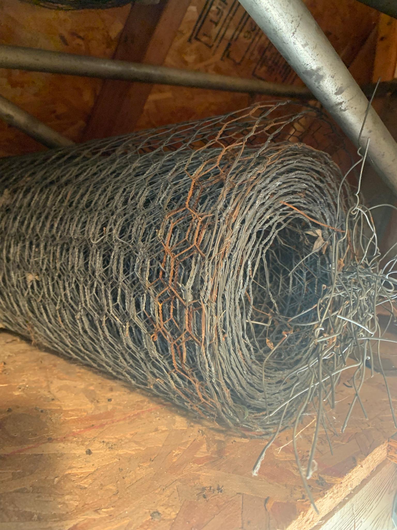 Spools of Chicken Wire