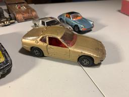 Corgi Toy Cars, Porsche, Ferrari, Lamborghini, Rolls-Royce, Blue Batmobile & More