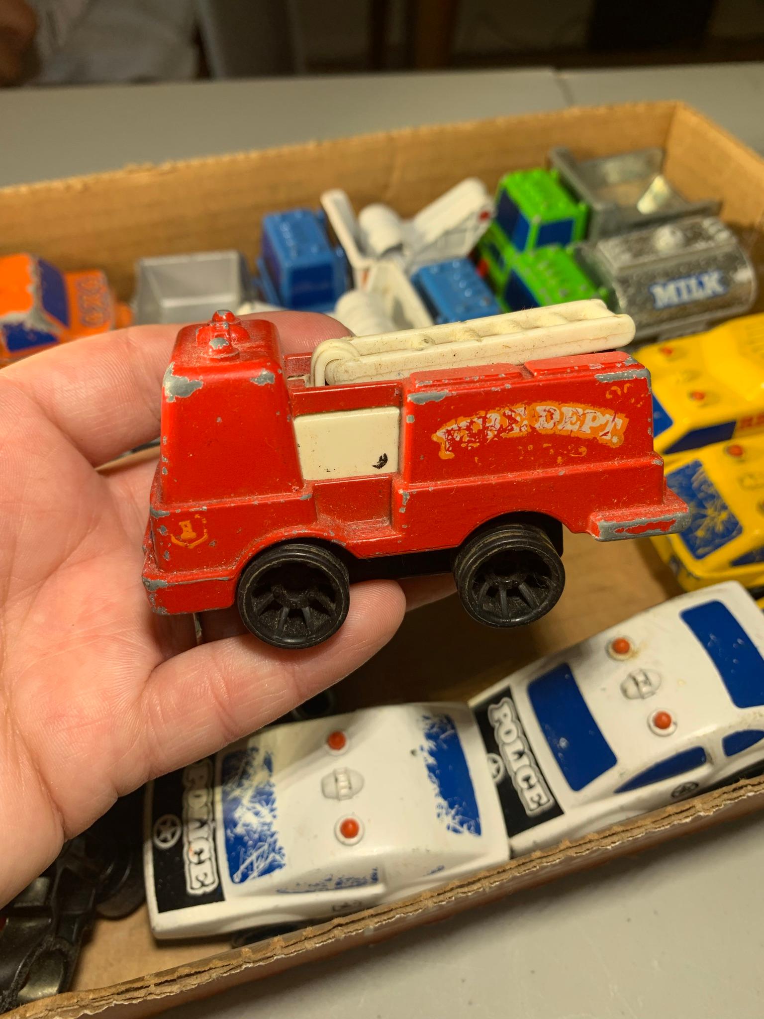 Vintage Mattel "My First Wheels", Hot Wheels, Car Crayon, Steering Rigs, Matchbox Lledo & More