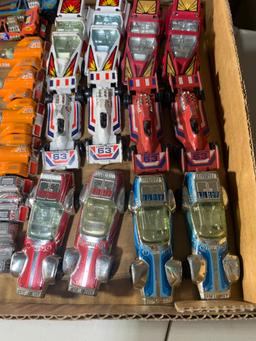 Great Group of Vintage Hot Wheels -  Mercedes, T-Bird, Ferrari, Plum Dragster, Screamin Wheels & Mor