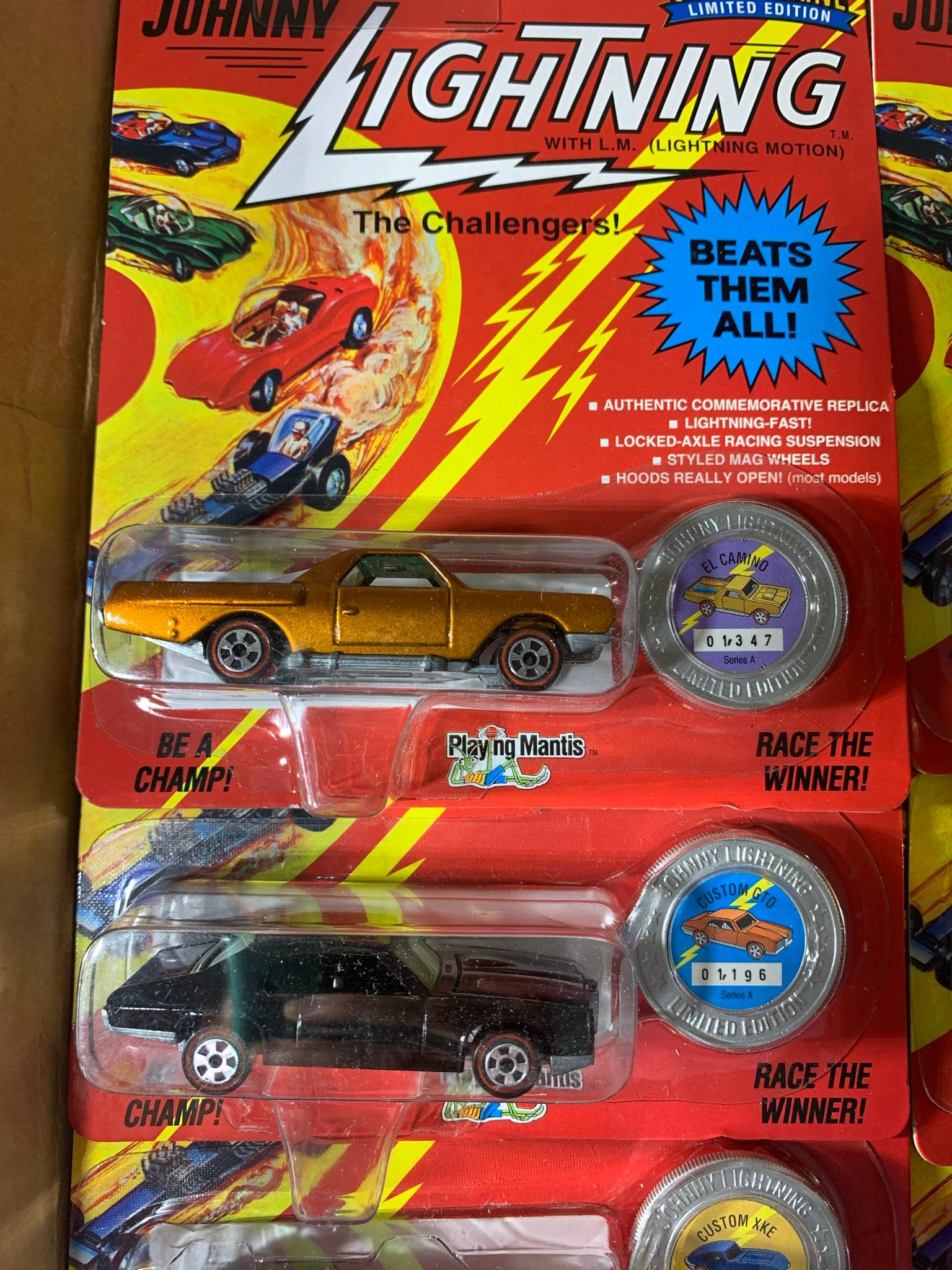 Johnny Lightning Circa 1993 1st Set Series "A"  Low Serial Number,