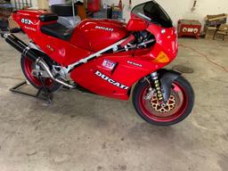 1990 Ducati 851 Sport Superbike. Clean Title & Many Parts Included.