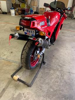 1990 Ducati 851 Sport Superbike. Clean Title & Many Parts Included.