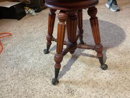 Vintage Organ Stool