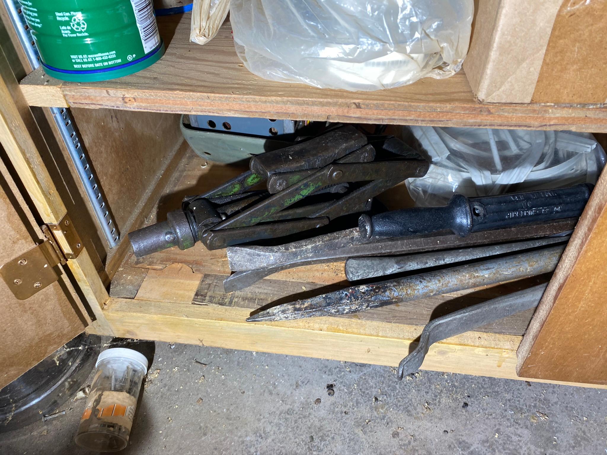 Group lot of Wood Shop and Garage items