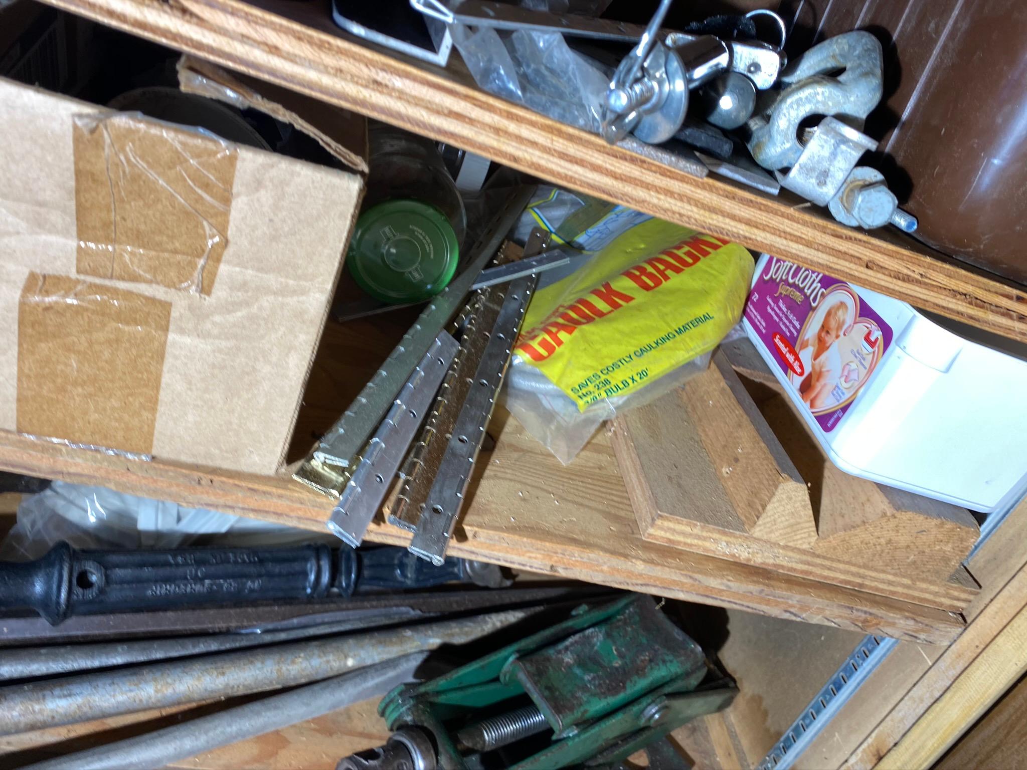 Group lot of Wood Shop and Garage items