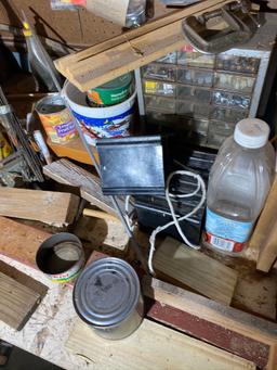 Group lot of Wood Shop and Garage items