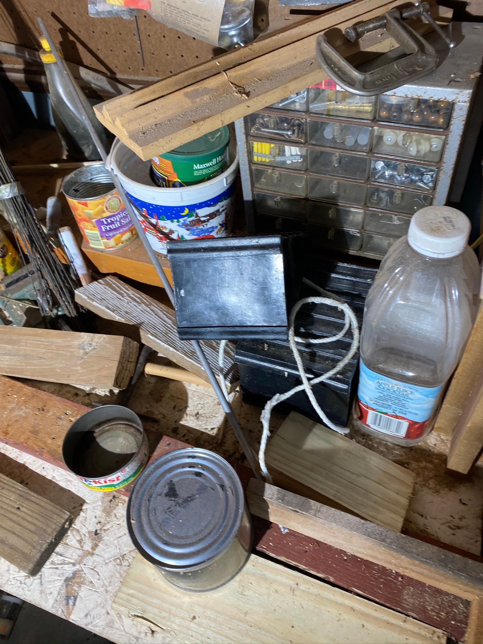 Group lot of Wood Shop and Garage items