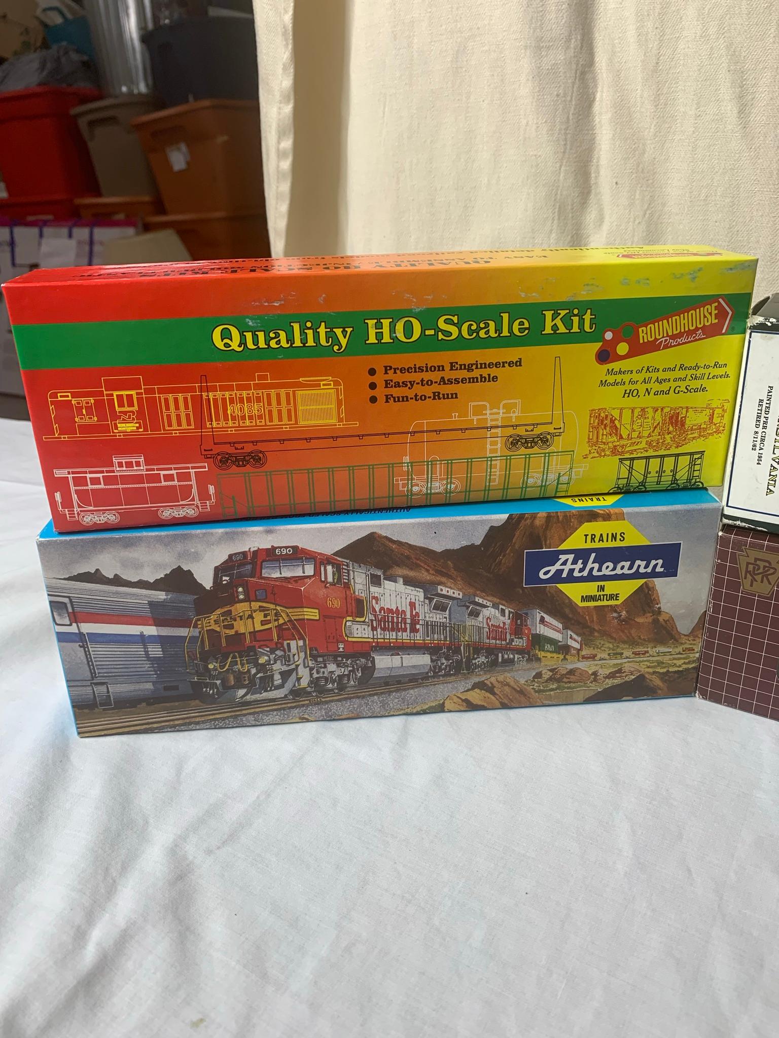 Group of Trains to Include - Mantua, Roadhouse Products, Athearn, Branchline, Centralia Car Shops