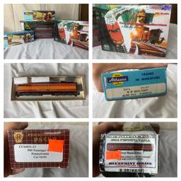 Group of Trains to Include - Athearn, Con-Cor, Branchline Trains, Central Car Shop
