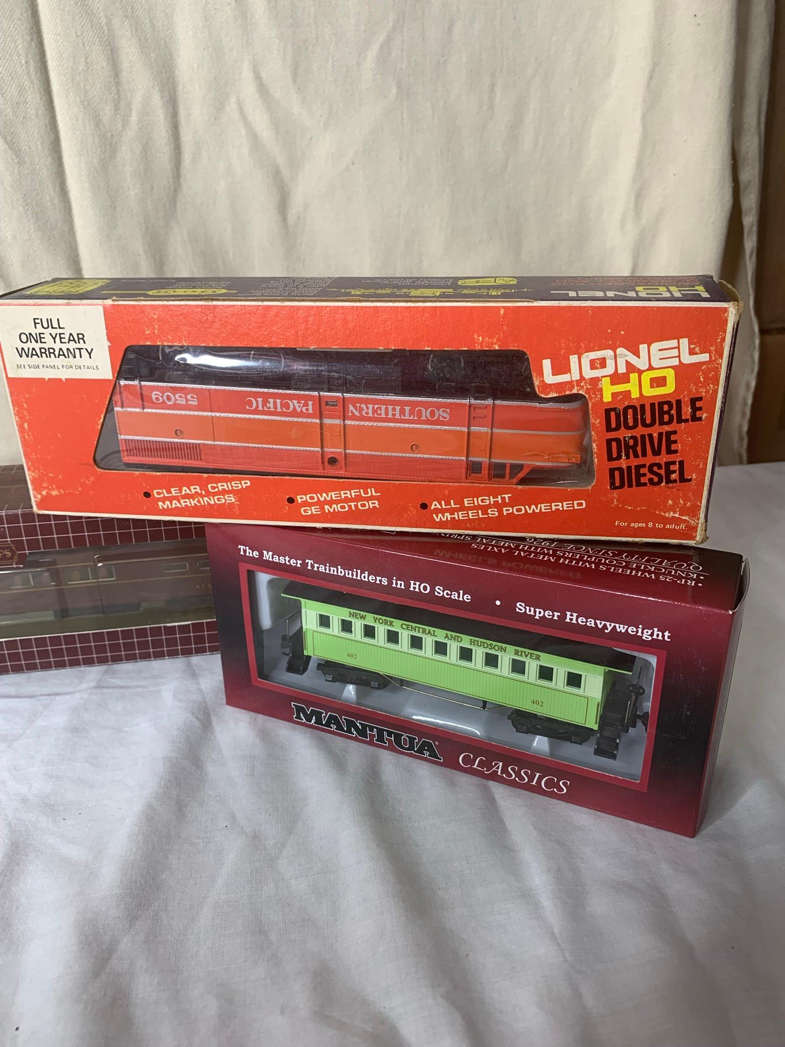 Group of Trains to Include - Athearn, Lionel, Mantua Classics, Central Car Shop