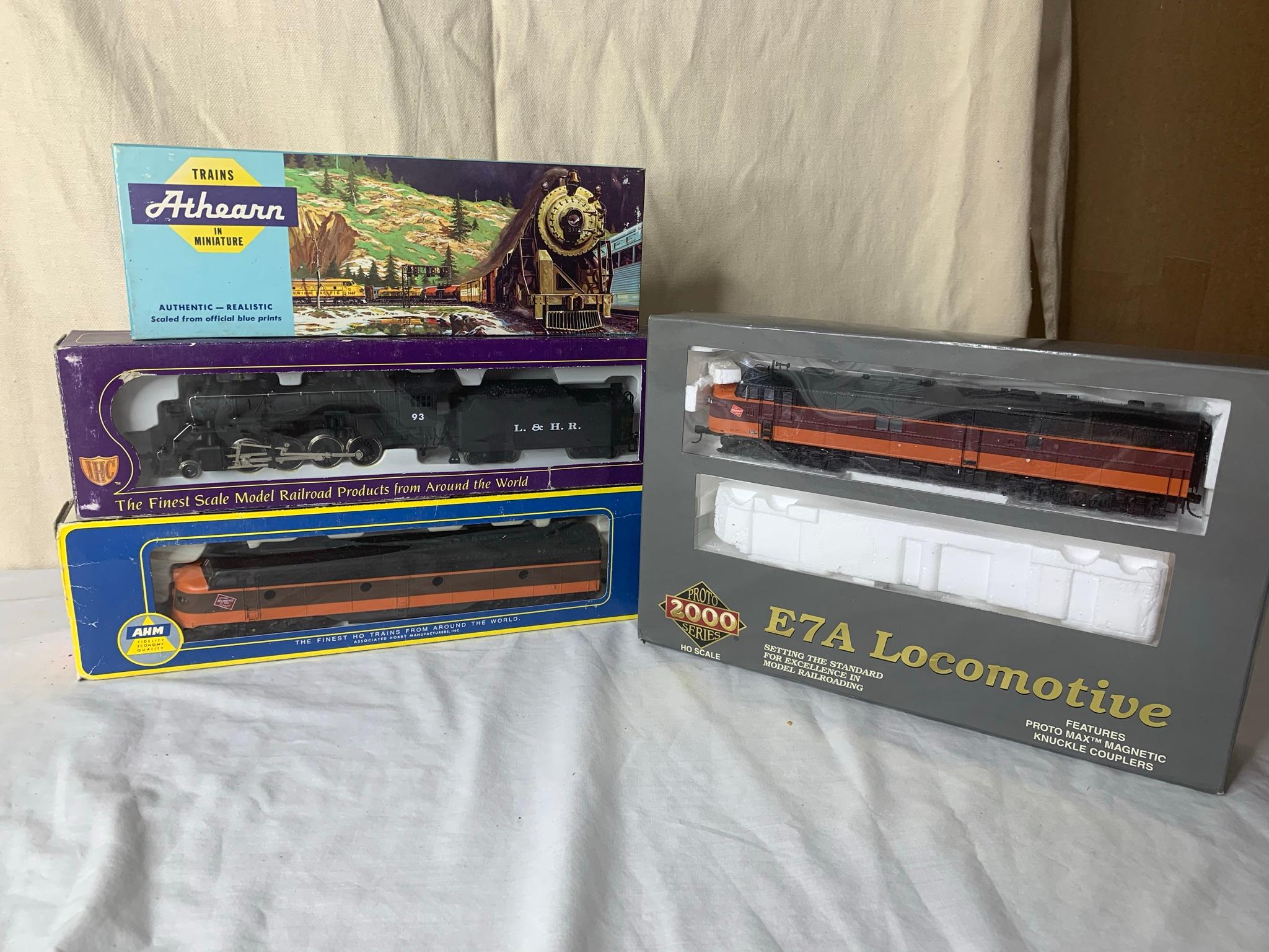 Group of Trains to Include - Athearn, Proto 2000 Series, International Hobby Corp. AHM