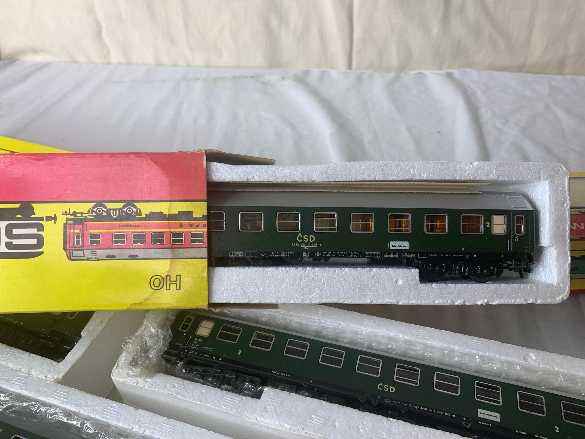 6 Vintage Schicht Trains