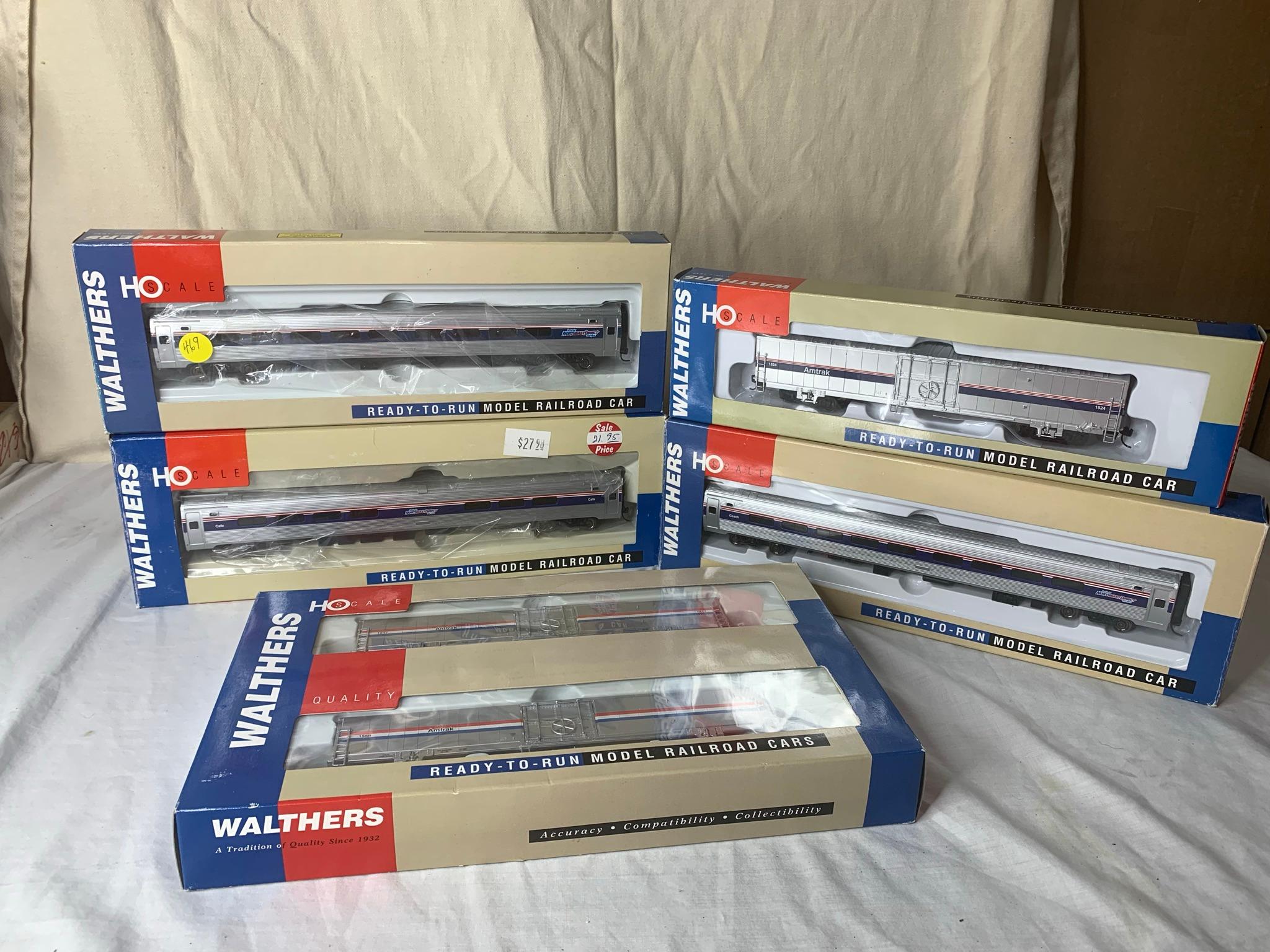 5 Packages of Walthers Trains