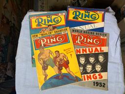 (2) 1949, 1952 & 1953 "The Ring" Magazines