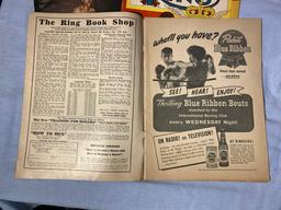 (2) 1952 "The Ring" Magazines & 1952 Boxing Yearbook Magazine