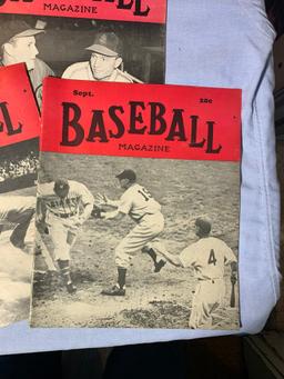 Early Vintage Baseball Magazines