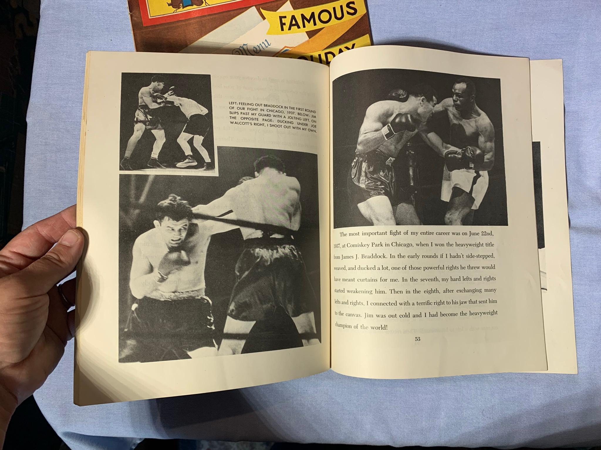 Early Vintage Boxing Magazines "The Ring" & Sport.  How To Box by Joe Louis