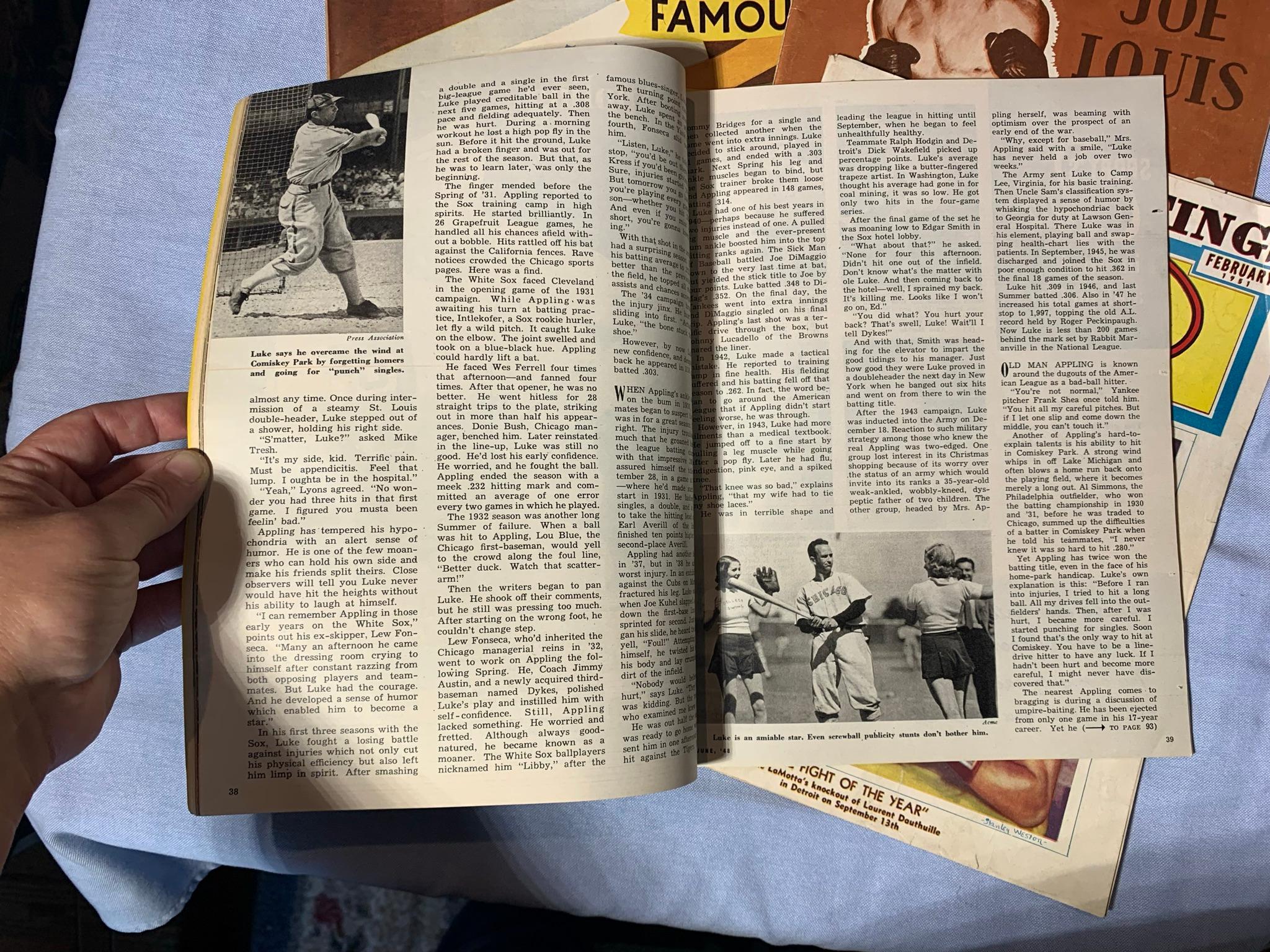 Early Vintage Boxing Magazines "The Ring" & Sport.  How To Box by Joe Louis