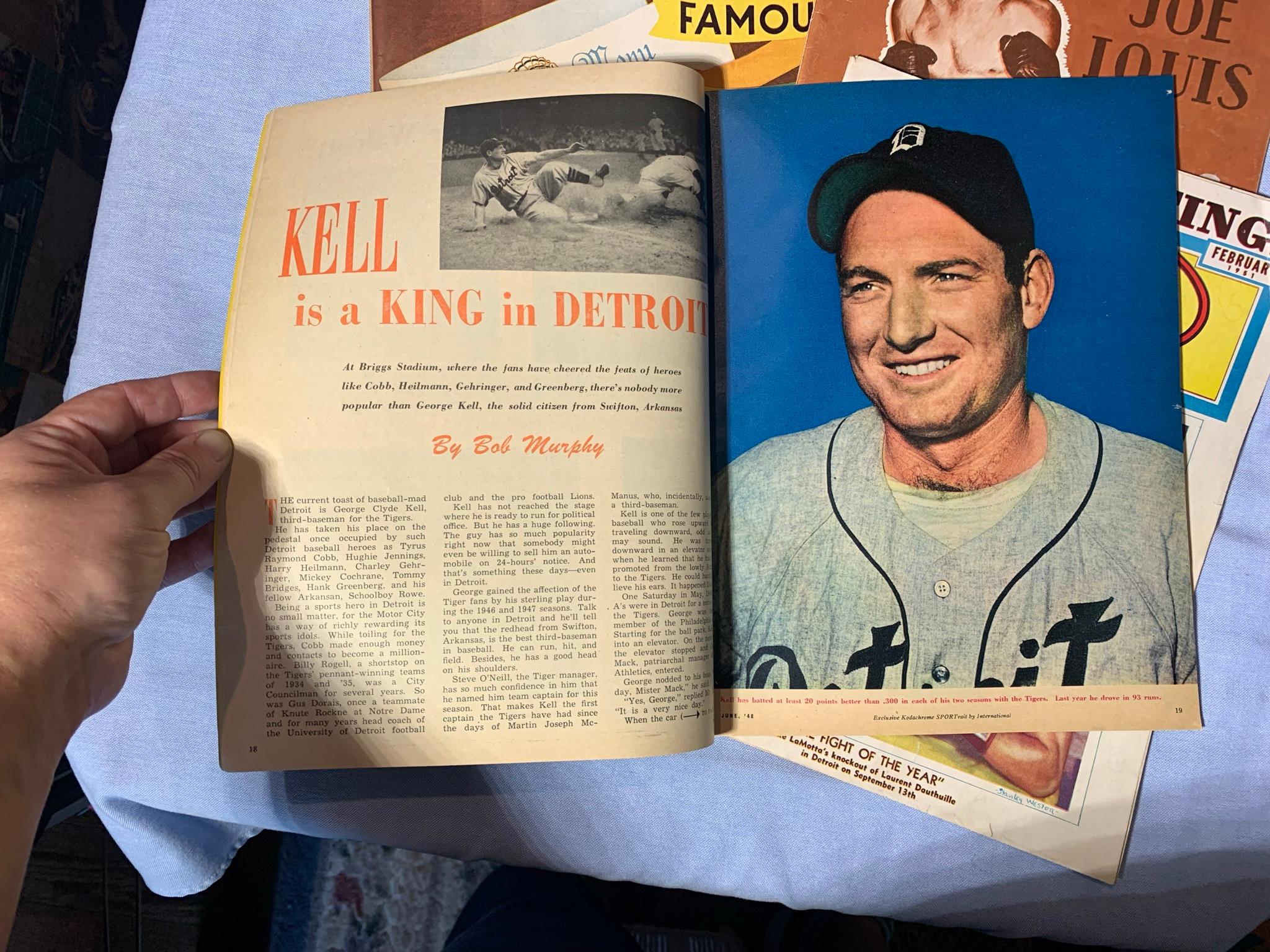 Early Vintage Boxing Magazines "The Ring" & Sport.  How To Box by Joe Louis