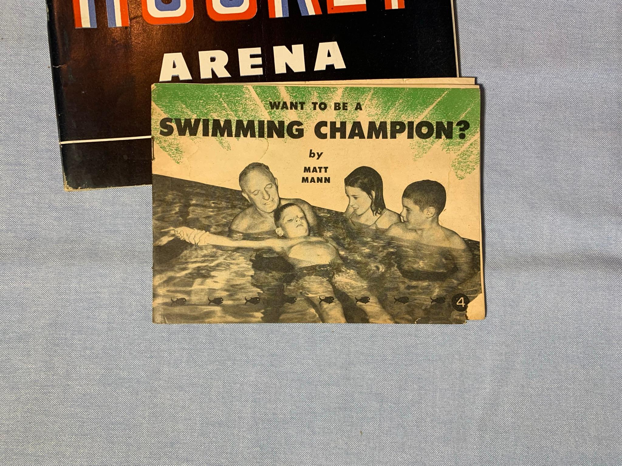 1950 Sport Annual Magazine, "Want to be a Swimming Champion?" by Matt Mann
